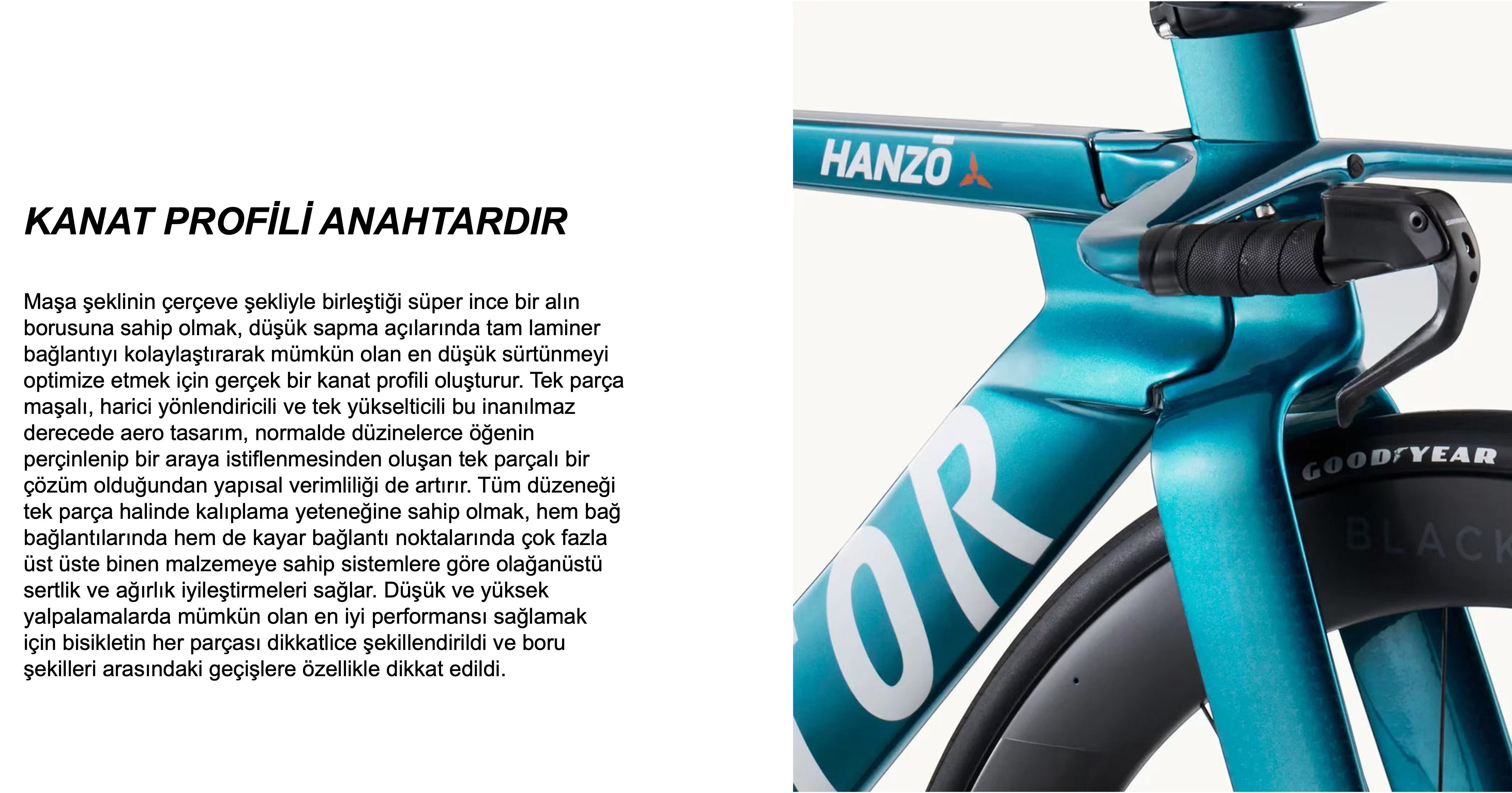 Factor HANZO TT Detaylarını gösteren fotoğraf.