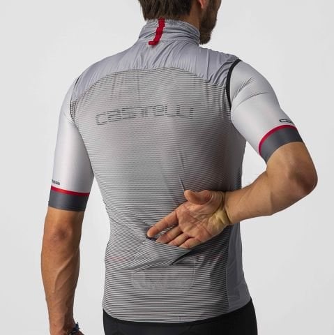 CASTELLI ARIA YELEK Gri Gümüş - XL