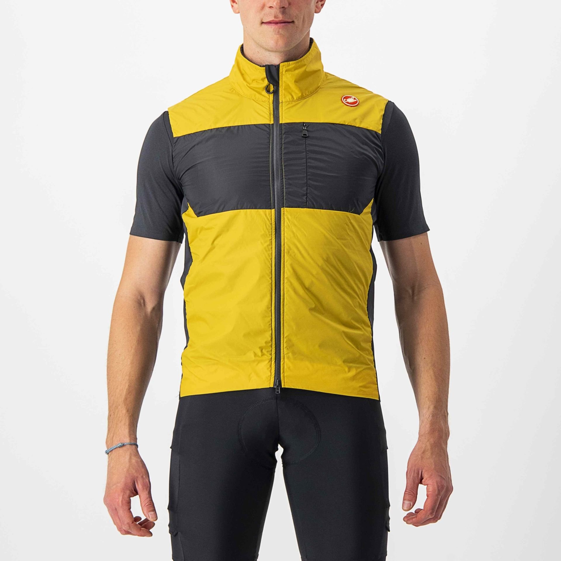 CASTELLI UNLIMITED PUFFY YELEK Sarı/Gri - L