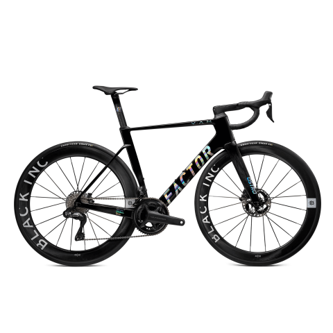 FACTOR OSTRO V.A.M. Gloss Chrome - Sram Force Yeni AXS Power Meter + Black Inc 48|58