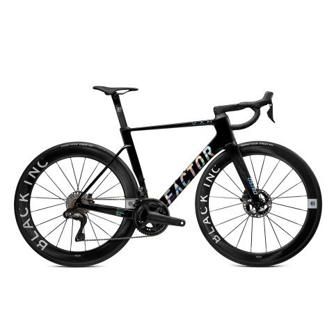 FACTOR OSTRO V.A.M. Gloss Chrome - Shimano Ultegra + Black Inc 48|58