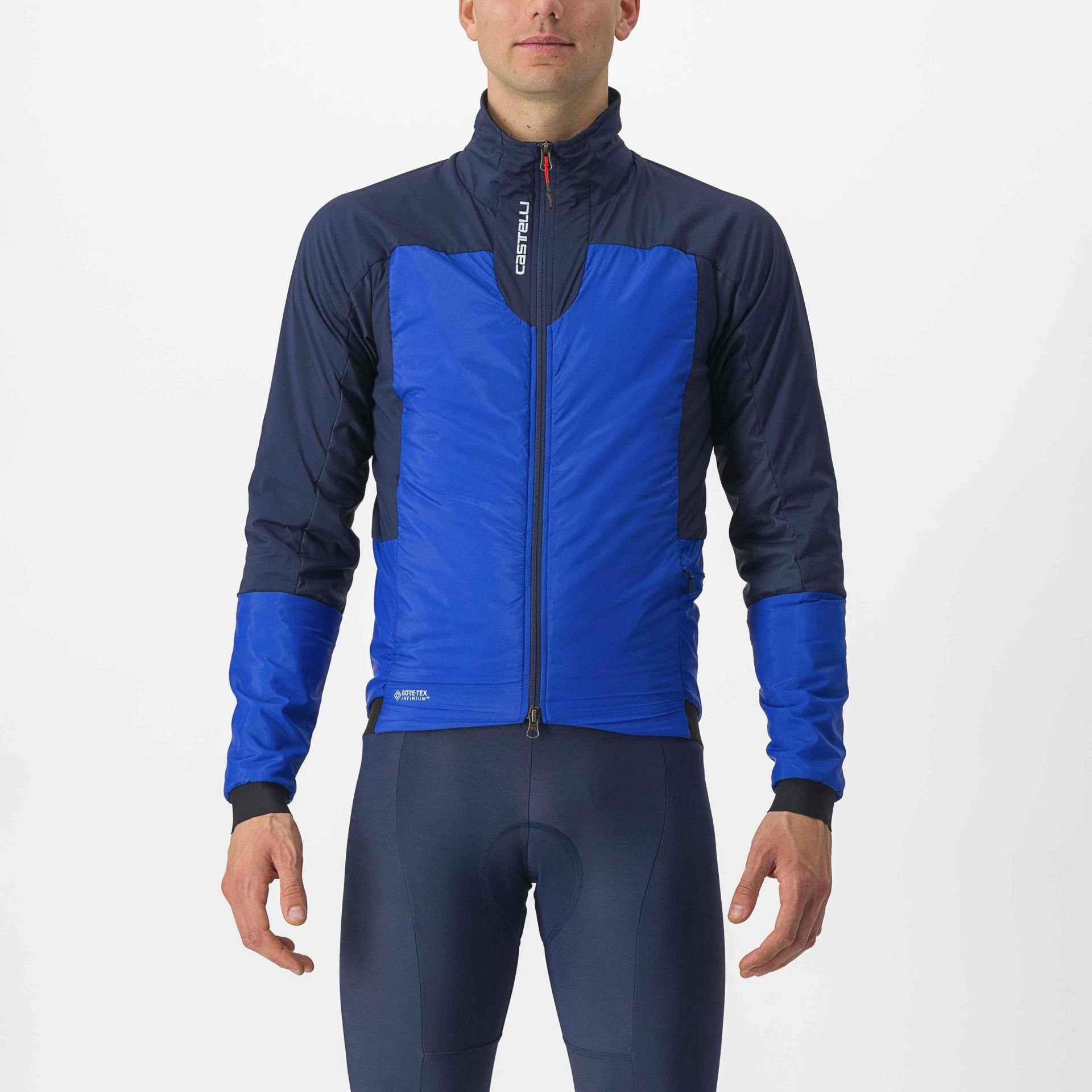 CASTELLI FLY TERMAL CEKET Lacivert/Mavi - M | PerformansBisiklet
