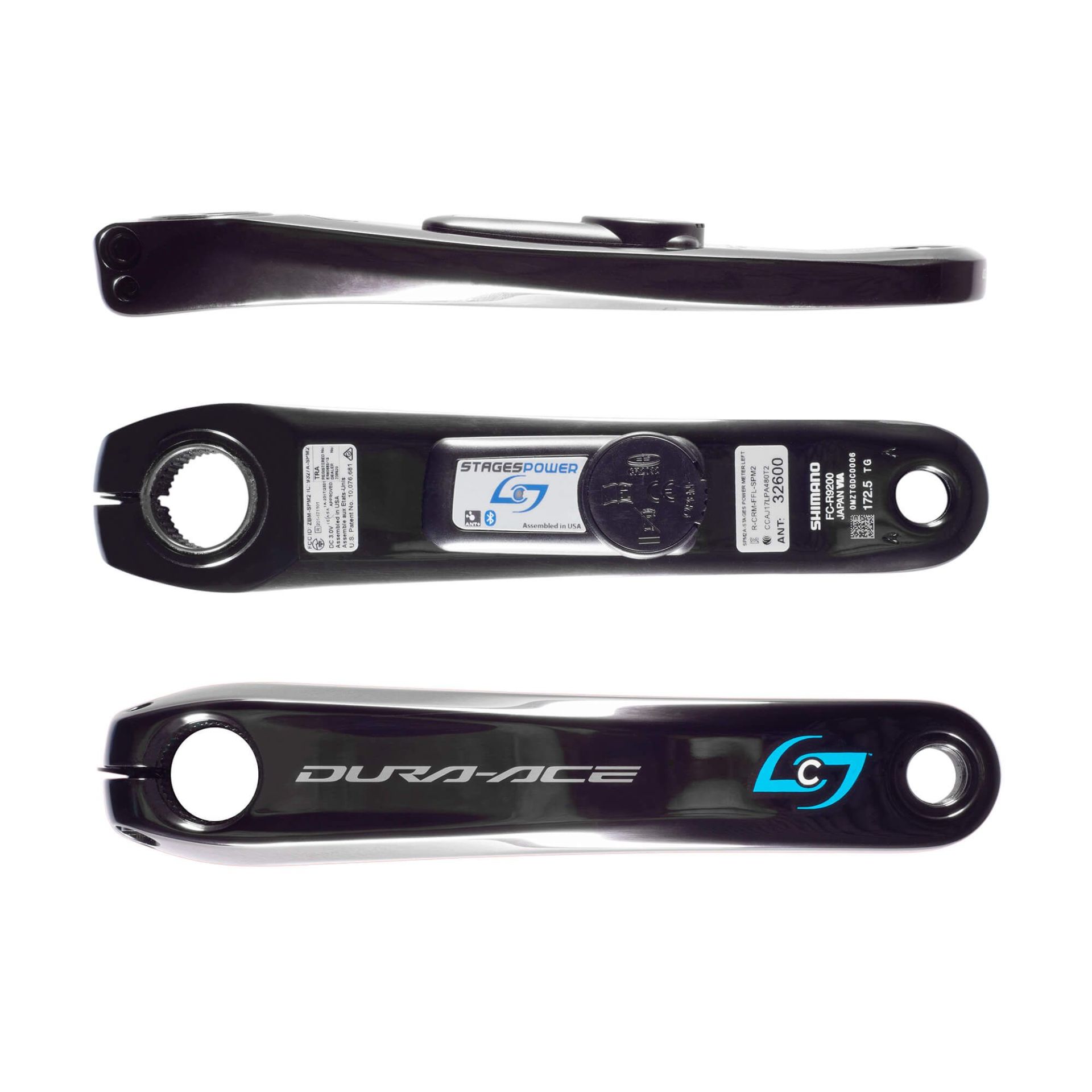 Stages DURA-ACE パワーメーター 165mm 競輪 FC-7710 STAGES SHIMANO DURA-ACE R9200 SOL KOL POWER METER