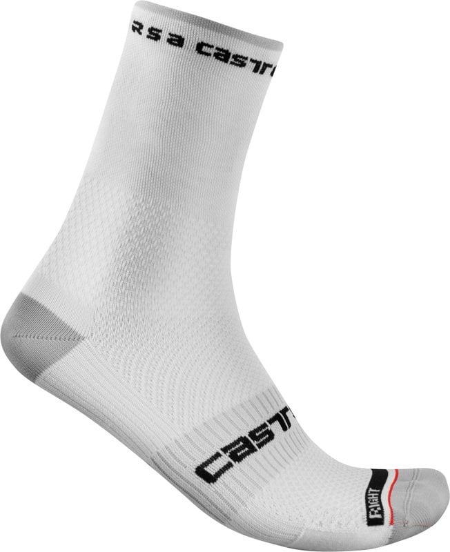CASTELLI ROSSO CORSA PRO 15 ÇORAP Beyaz - L-XL
