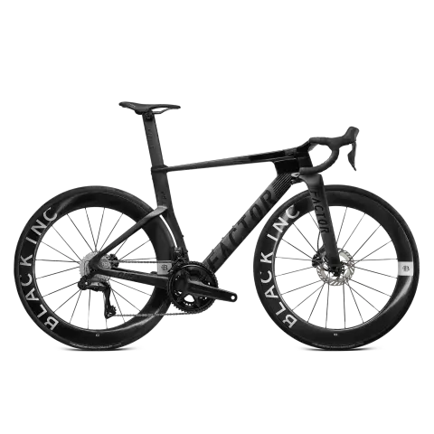 FACTOR ONE Onyx Black - Shimano Ultegra + Black Inc 62