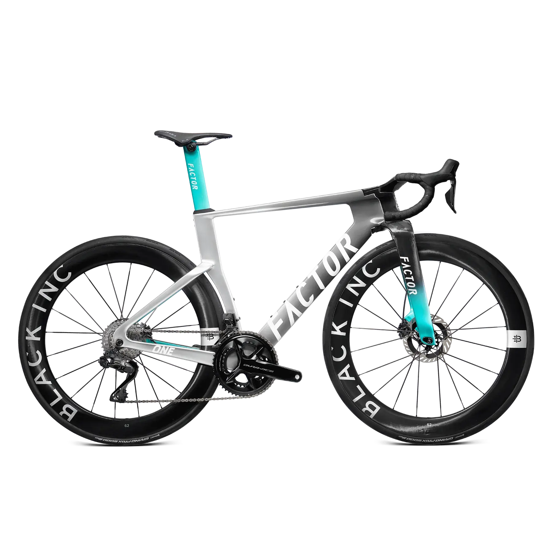 FACTOR ONE Silverstone - Shimano Dura-Ace / Sram Red + Black Inc 62