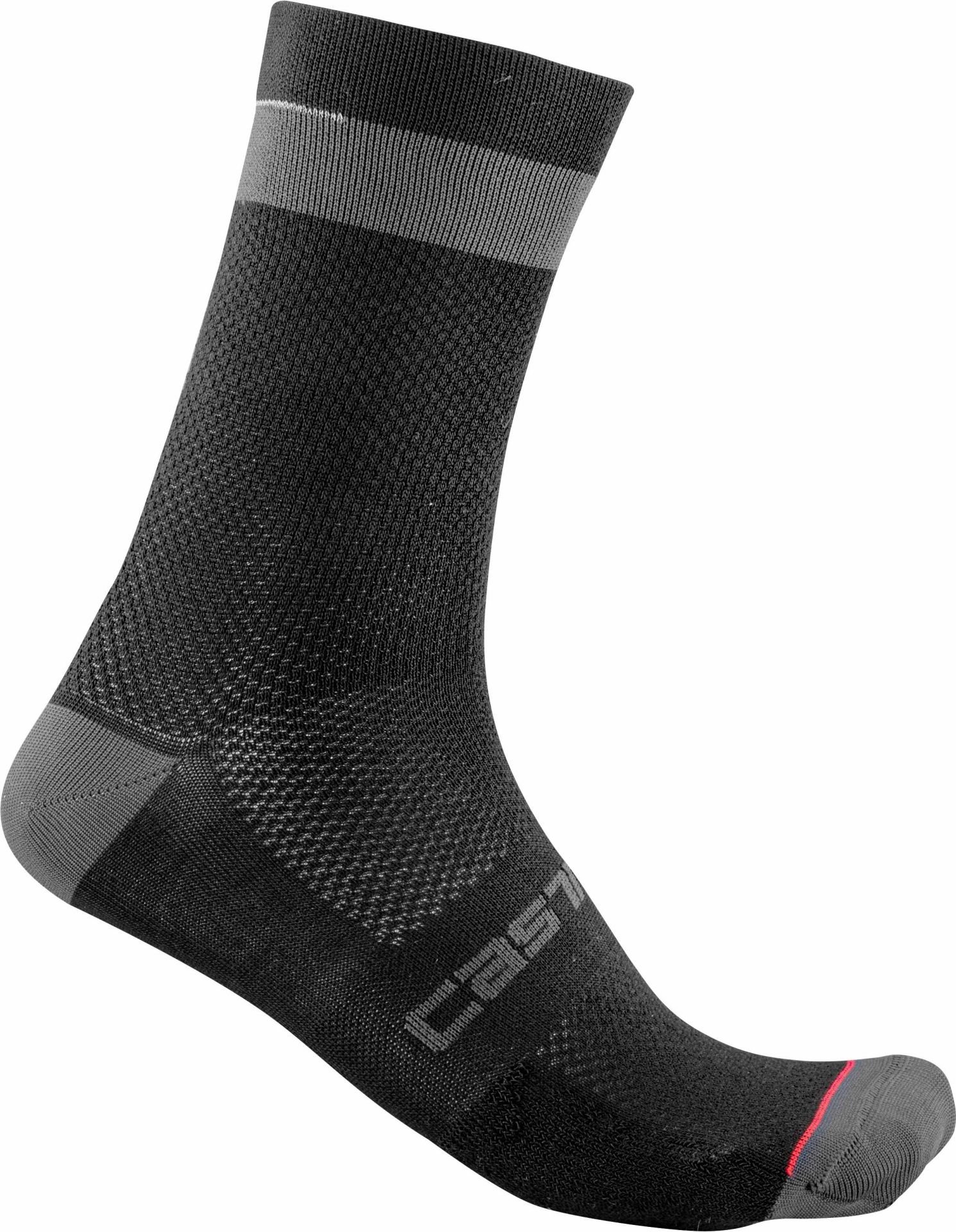 CASTELLI ALPHA 18 ÇORAP Siyah - L-XL