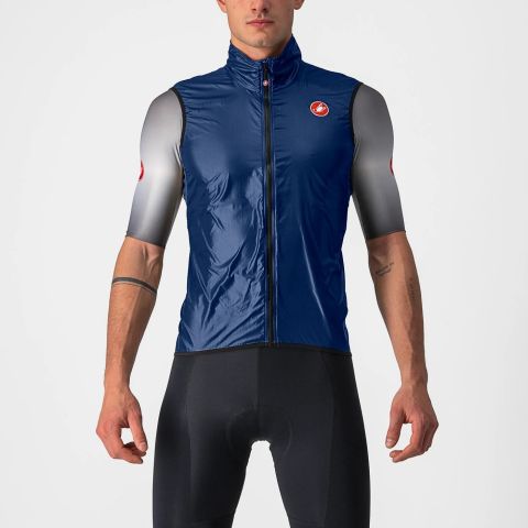 CASTELLI ARIA YELEK Lacivert Parlak - XXL