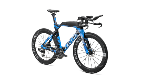 FACTOR SLiCK 2024 Nebula Blue - Premium Kadroset (Kadro, Vision METRON TFA Aerobar, Sele Borusu, CeramicSpeed Orta Göbek ve Furş Seti)