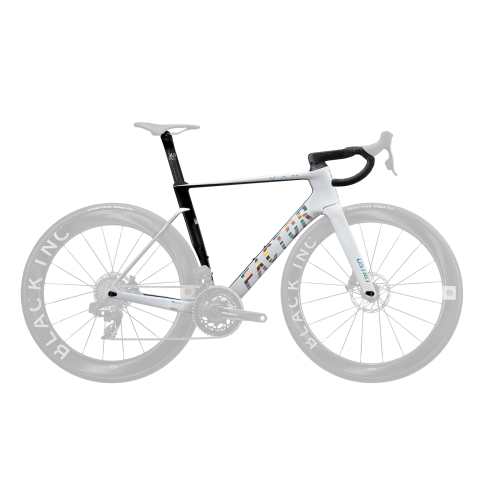 FACTOR OSTRO V.A.M. Gloss Chrome - Shimano Ultegra + Black Inc 48|58