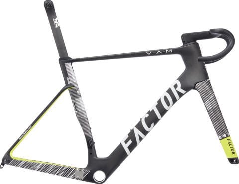 FACTOR OSTRO V.A.M. Gloss Chrome - Shimano Ultegra + Black Inc 45 OEM
