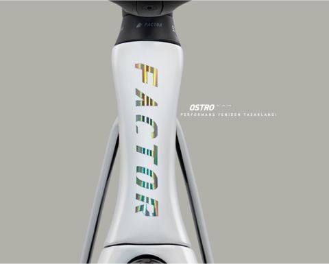 FACTOR OSTRO V.A.M. Gloss Chrome - Shimano Ultegra + Black Inc 45 OEM