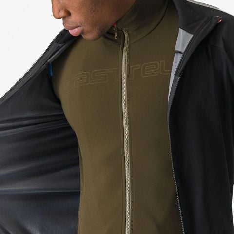 CASTELLI ULTRA RAIN CAPE YAĞMURLUK Siyah - M