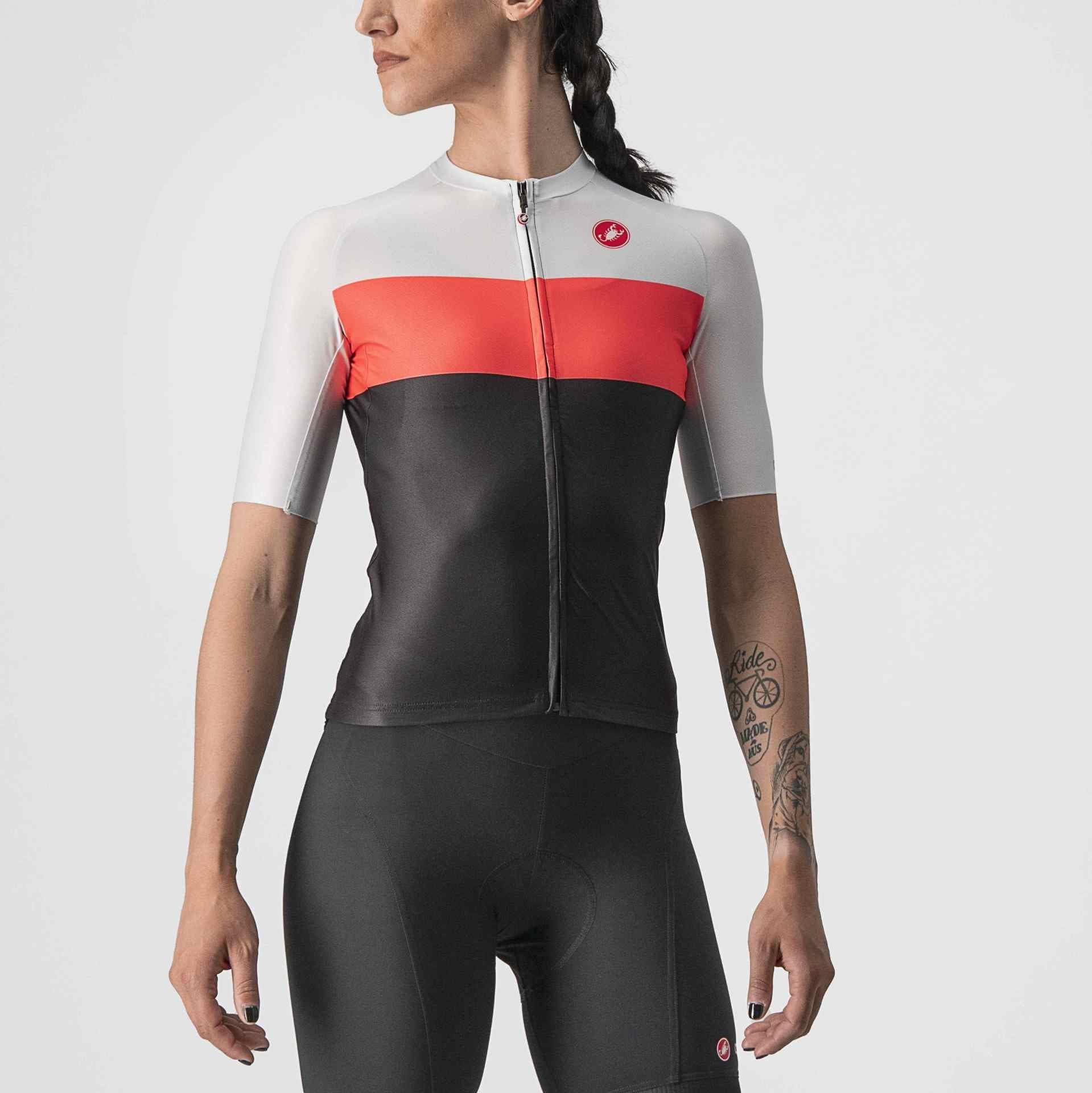 CASTELLI AERO PRO W FORMA Siyah/Beyaz - L