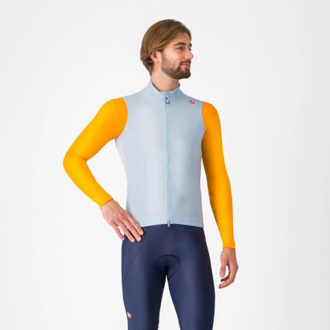 CASTELLI ESPRESSO YELEK Mavi/Beyaz - XL