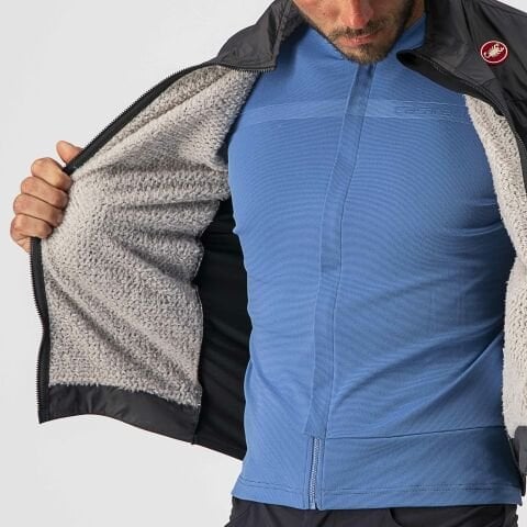 CASTELLI UNLIMITED PUFFY YELEK Siyah/Haki - S