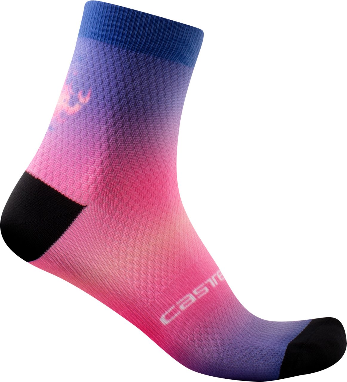 CASTELLI GRADIENT 10 ÇORAP Pembe/Mavi - S-M