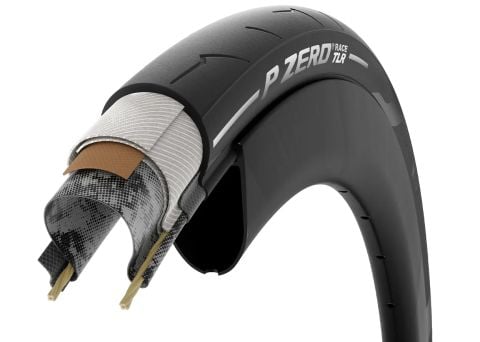PIRELLI P ZERO RACE SPEEDCORE TLR Gümüş - 700x40C
