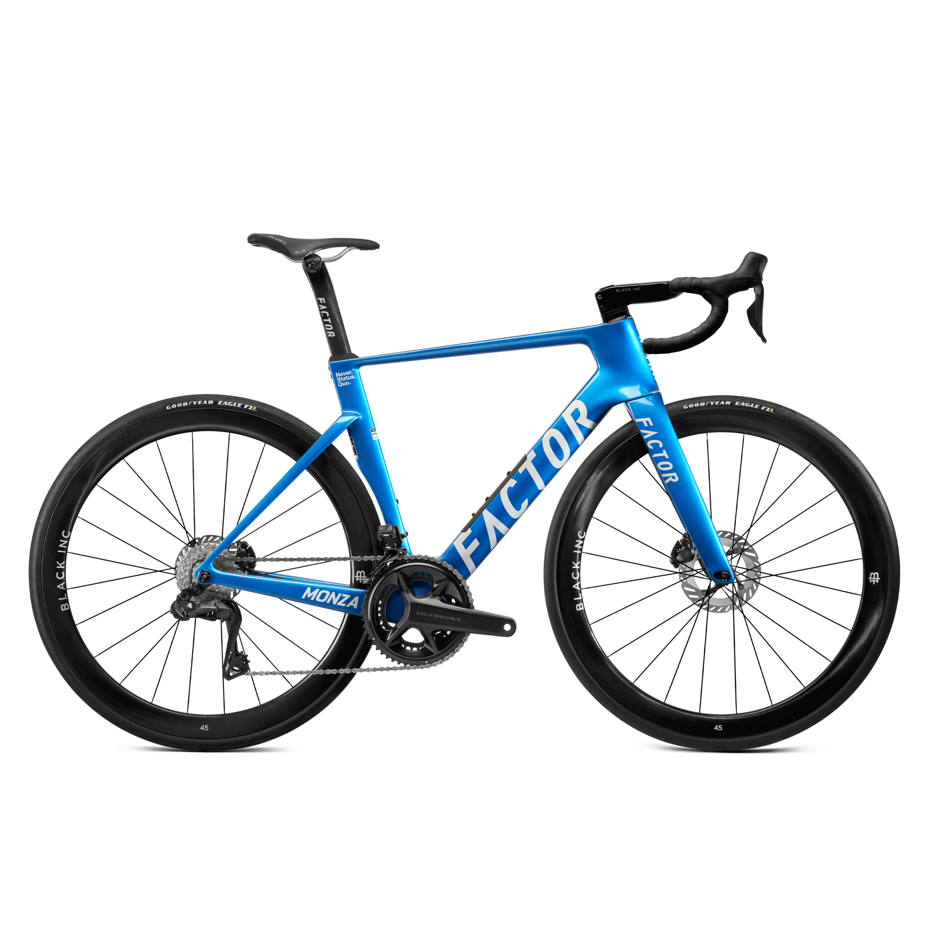 FACTOR MONZA Solar Blue - Shimano Ultegra + Black Inc 45