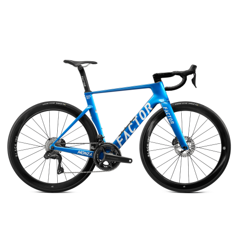 FACTOR MONZA Solar Blue - Shimano Ultegra + Black Inc 45