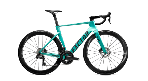 FACTOR MONZA Steel Green - Shimano Ultegra + Black Inc 45